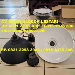 Lampu Gantung Hitam Kanten E27
